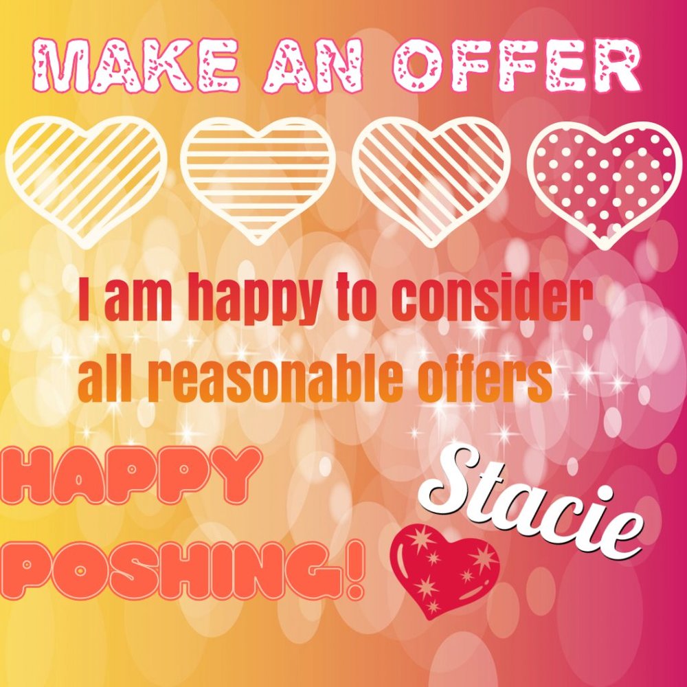 I take offers!